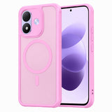 Husa de protectie Techsuit HaloFrost II cu inel magnetic compatibil cu Xiaomi Redmi Note 17 4G / Redmi Note 17 5G, Roz