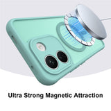 Husa de protectie Techsuit HaloFrost II cu inel magnetic compatibil cu Xiaomi Redmi Note 17 Pro 5G, Verde Menta