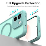 Husa de protectie Techsuit HaloFrost II cu inel magnetic compatibil cu Xiaomi Redmi Note 17 4G / Redmi Note 17 5G, Verde Menta