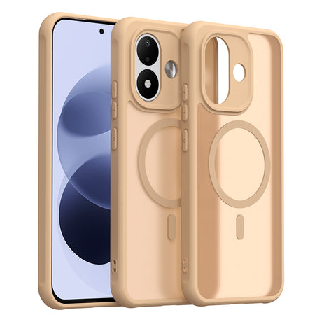 Husa de protectie Techsuit HaloFrost II cu inel magnetic compatibil cu Xiaomi Redmi Note 17 4G / Redmi Note 17 5G, Auriu