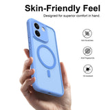 Husa de protectie Techsuit HaloFrost II cu inel magnetic compatibil cu Xiaomi Redmi Note 17 Pro 5G, Albastru