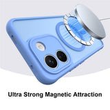 Husa de protectie Techsuit HaloFrost II cu inel magnetic compatibil cu Xiaomi Redmi Note 17 4G / Redmi Note 17 5G, Albastru
