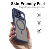 Husa de protectie Techsuit HaloFrost II cu inel magnetic compatibil cu Xiaomi Poco F9 Pro, Albastru
