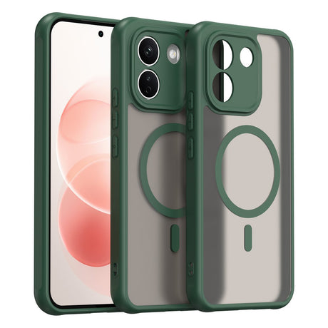 Husa de protectie Techsuit HaloFrost II cu inel magnetic compatibil cu Xiaomi Redmi Note 17 Pro Max, Verde