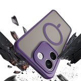 Husa de protectie Techsuit HaloFrost II cu inel magnetic compatibil cu Xiaomi Redmi Note 17 Pro Max, Mov