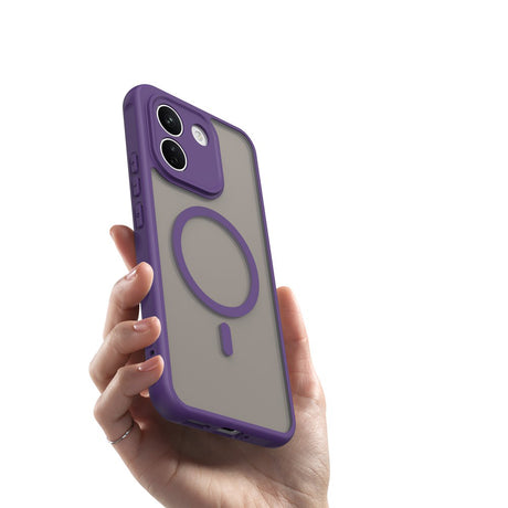 Husa de protectie Techsuit HaloFrost II cu inel magnetic compatibil cu Xiaomi Redmi Note 17 Pro Max, Mov
