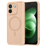 Husa de protectie Techsuit HaloFrost II cu inel magnetic compatibil cu Xiaomi Redmi Note 17 Pro Max, Auriu