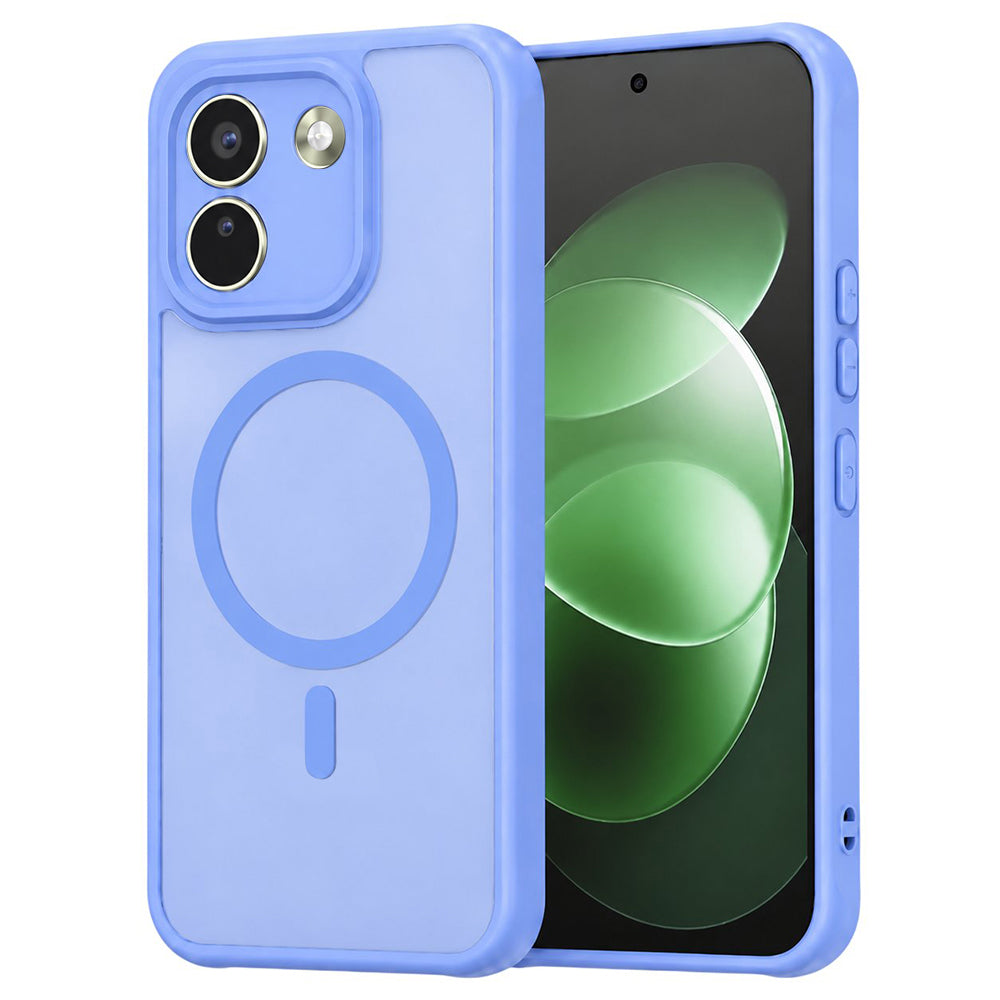 Husa de protectie Techsuit HaloFrost II cu inel magnetic compatibil cu Xiaomi Redmi Note 17 Pro Max, Albastru