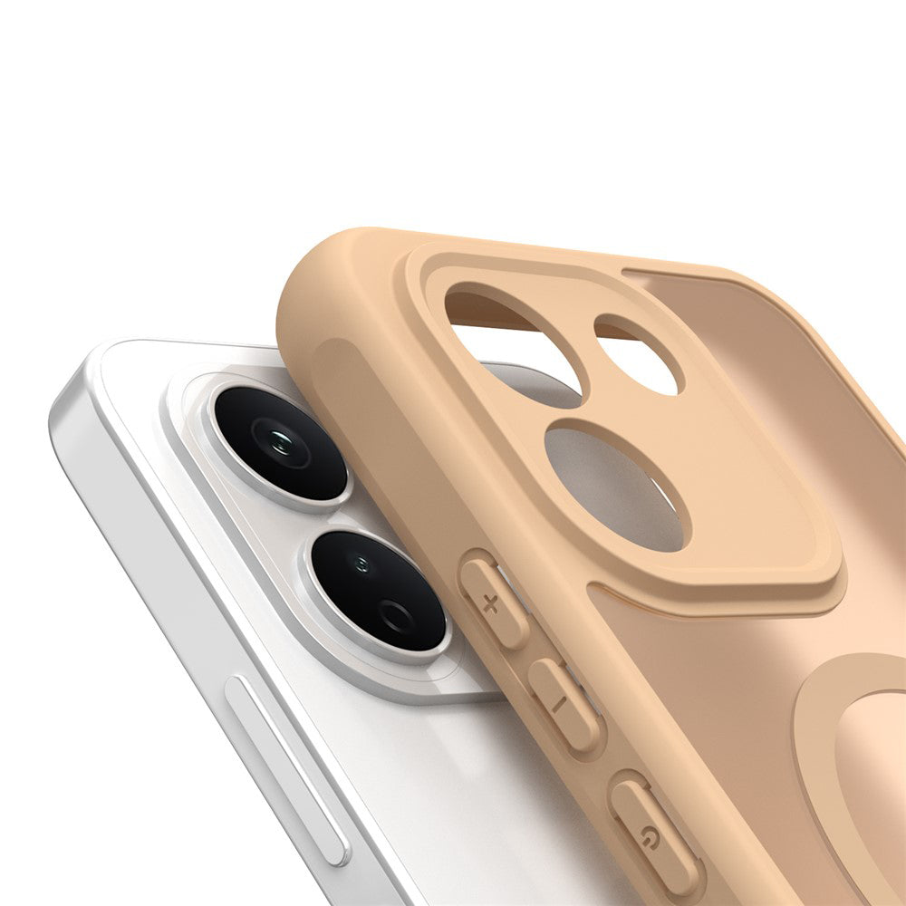 Husa de protectie Techsuit HaloFrost II cu inel magnetic compatibil cu Xiaomi Redmi Note 17 Pro Max, Auriu
