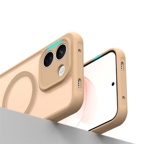 Husa de protectie Techsuit HaloFrost II cu inel magnetic compatibil cu Xiaomi Redmi Note 17 Pro Max, Auriu