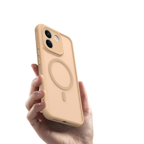 Husa de protectie Techsuit HaloFrost II cu inel magnetic compatibil cu Xiaomi Redmi Note 17 Pro Max, Auriu