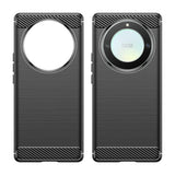 Husa de protectie Techsuit Carbon Silicone compatibil cu Honor Magic5 Lite, Negru