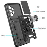 Husa de protectie Techsuit CamShield Series compatibil cu Samsung Galaxy A53 5G, Negru
