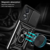 Husa de protectie Techsuit CamShield Series compatibil cu Oppo A17, Negru