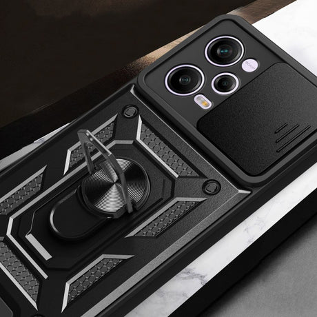 Husa de protectie Techsuit CamShield Series compatibil cu Xiaomi Redmi Note 12 Pro 5G / Poco X5 Pro, Negru
