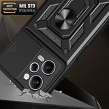 Husa de protectie Techsuit CamShield Series compatibil cu Xiaomi Redmi Note 12 Pro 5G / Poco X5 Pro, Negru