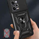 Husa de protectie Techsuit CamShield Series compatibil cu Xiaomi Redmi Note 12 Pro 5G / Poco X5 Pro, Negru