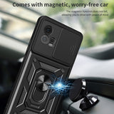 Husa de protectie Techsuit CamShield Series compatibil cu Motorola Moto G72, Negru