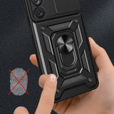 Husa de protectie Techsuit CamShield Series compatibil cu Samsung Galaxy S23, Negru