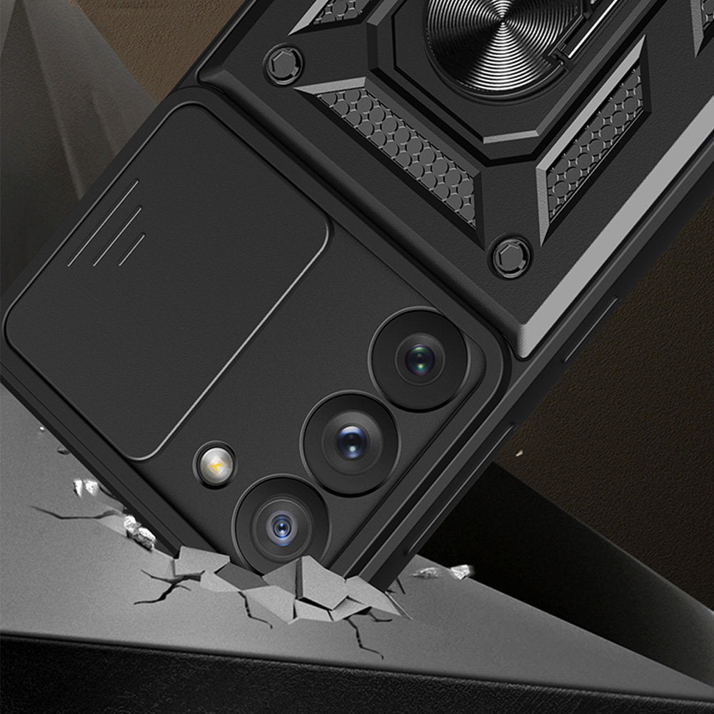 Husa de protectie Techsuit CamShield Series compatibil cu Samsung Galaxy S23, Negru