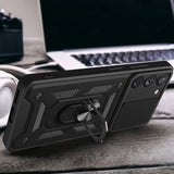 Husa de protectie Techsuit CamShield Series compatibil cu Samsung Galaxy S23, Negru