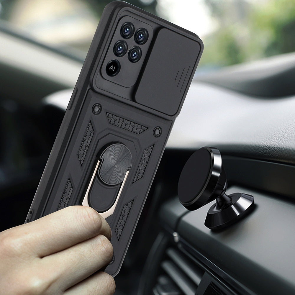 Husa de protectie Techsuit CamShield Series compatibil cu Oppo A94 4G / Reno5 Lite, Negru