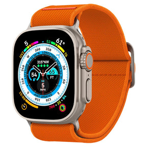 Accesoriu smartwatch Spigen Fit Lite Ultra (AMP05986) compatibil cu Apple Watch 1/2/3/4/5/6/7/8/9/10/SE/SE 2/Ultra/Ultra 2/Ultra 3 (42/44/45/46/49mm), Portocaliu