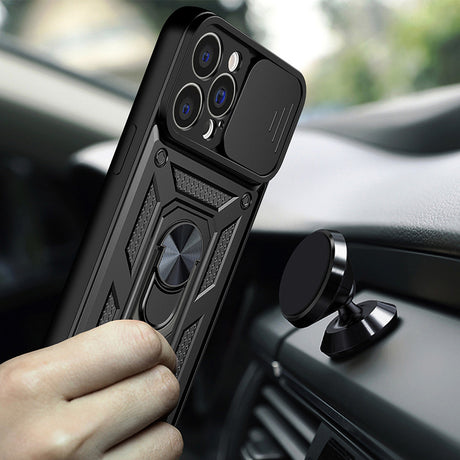 TechSuit Husa de protectie Techsuit CamShield Series compatibil cu iPhone 14 Pro, Negru – imagine 3