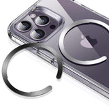 Suport ESR Adapter HaloLock (set de 2), Compatible with MagSafe, Universal Phone Ring for Samsung, iPhone, Negru /Silver