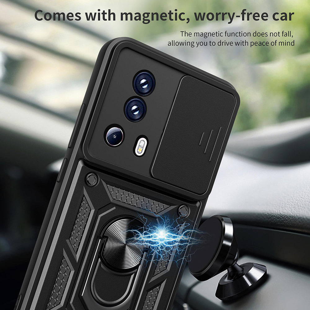 Husa de protectie Techsuit CamShield Series compatibil cu Xiaomi 13 Lite, Negru