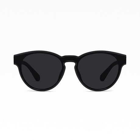 Techsuit Sunglasses Polarised TR90 (TR7545), UV Protection, Bright Black / Gri