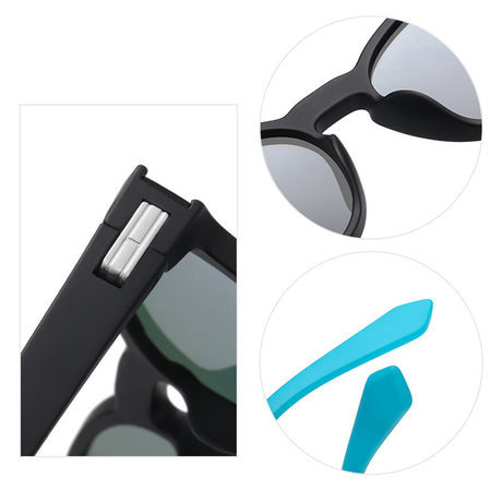 Techsuit Sunglasses Polarised TR90 (TR7545), UV Protection, Sampanie