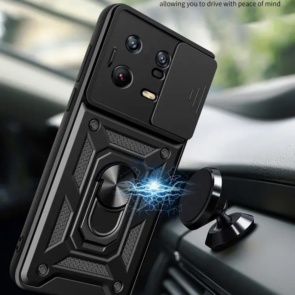 Husa de protectie Techsuit CamShield Series compatibil cu Xiaomi 13 Pro, Negru