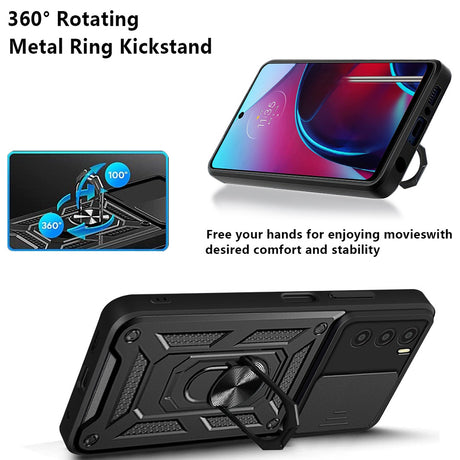 Husa de protectie Techsuit CamShield Series compatibil cu Oppo A16 / A16s / A54s, Negru