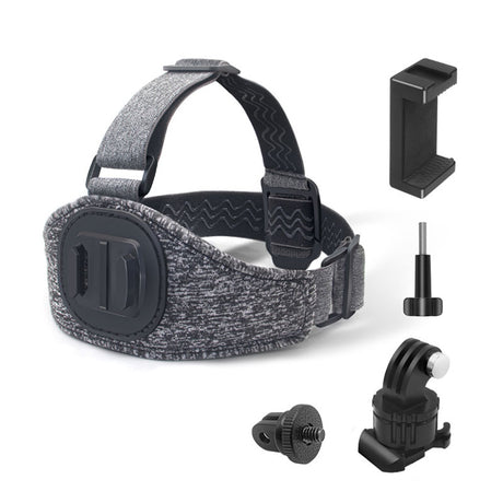 Suport Techsuit GoPro (JX-003), Headband with Magnetic Base, Gri