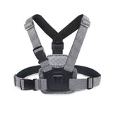 Suport Techsuit Camera (JX-002), for GoPro with Magnetic Base, Chest Wear, Gri