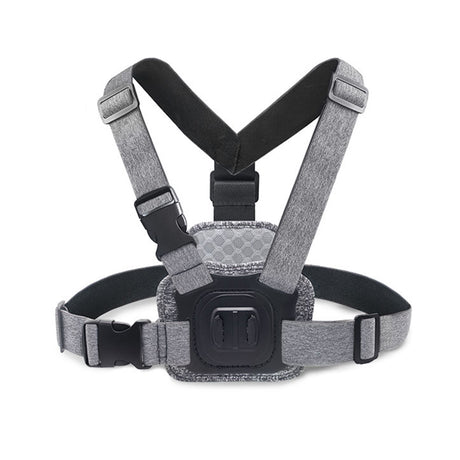 Suport Techsuit Camera (JX-002), for GoPro with Magnetic Base, Chest Wear, Gri