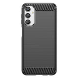 Husa de protectie Techsuit Carbon Silicone compatibil cu Samsung Galaxy A24, Negru