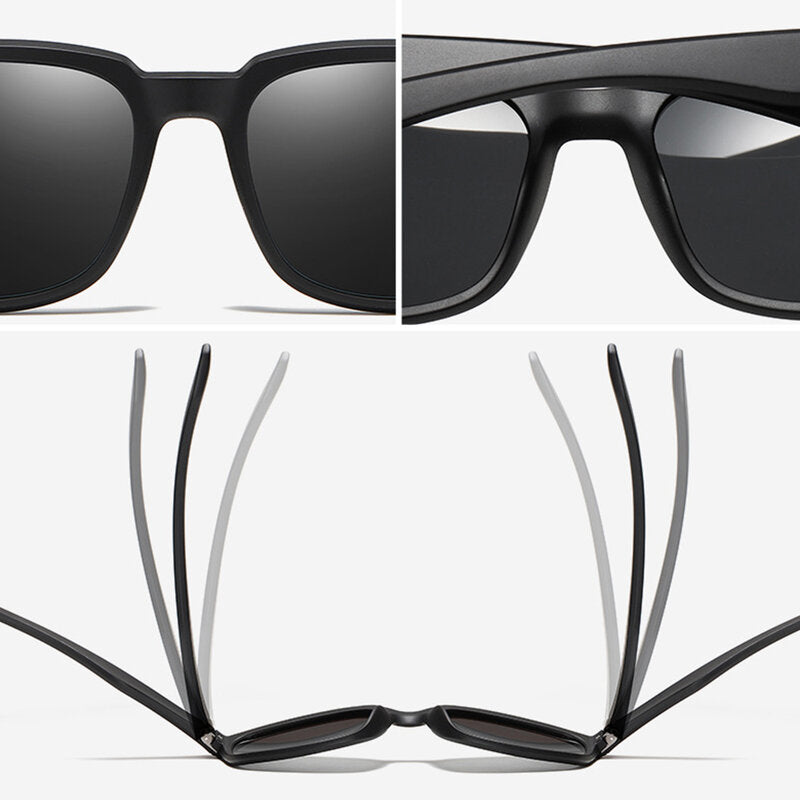 Ochelari de Soare Techsuit Polarised TR90 (MM101), Negru
