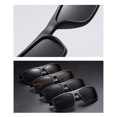 Ochelari de Soare Techsuit Polarised TR90 (MM101), Negru