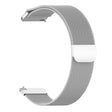 Curea smartwatch Techsuit Watchband 18mm (W009) compatibil cu Huawei Watch GT 4 (41mm)/W1/Honor Watch S1/Garmin Venu 2S/Vivoactive 4S, Argintiu