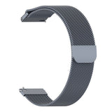 Curea smartwatch Techsuit Watchband 18mm (W009) compatibil cu Huawei Watch GT 4 (41mm)/W1/Honor Watch S1/Garmin Venu 2S/Vivoactive 4S, Albastru