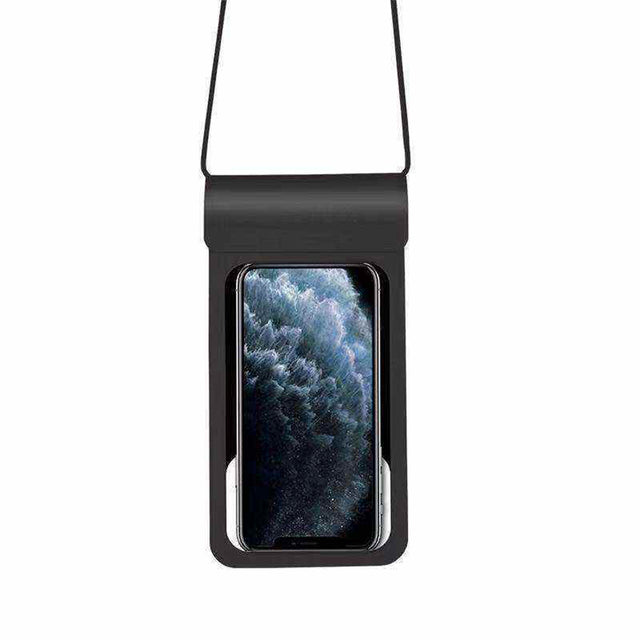 Techsuit Waterproof Case (TWC1), for Phones with max. 6.8", IPX8, 30m, Negru