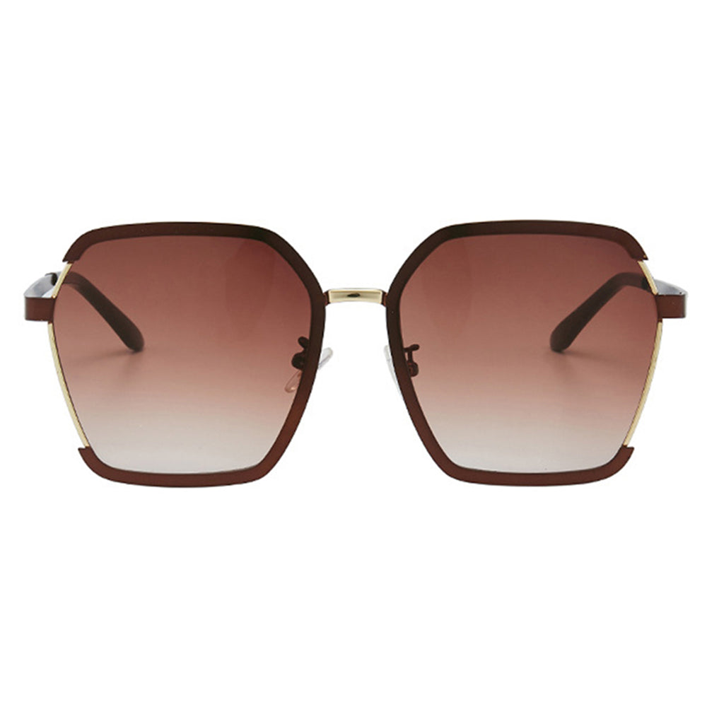 Techsuit Sunglasses Polarised PC (191), UV Protection, Coffee
