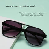 Techsuit Sunglasses (98061), UV Protection, for Women and Men, Bej / Tea
