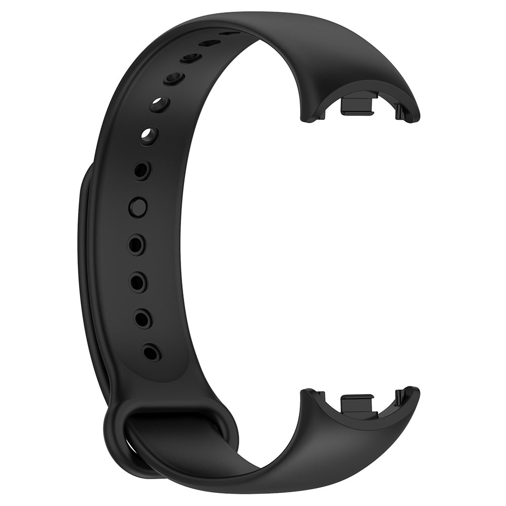 Curea smartwatch Techsuit Watchband (W014) compatibil cu Xiaomi Mi Band 8 / 8 NFC / 9 / 9 NFC / 10, Negru