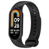Curea smartwatch Techsuit Watchband (W014) compatibil cu Xiaomi Mi Band 8 / 8 NFC / 9 / 9 NFC / 10, Negru