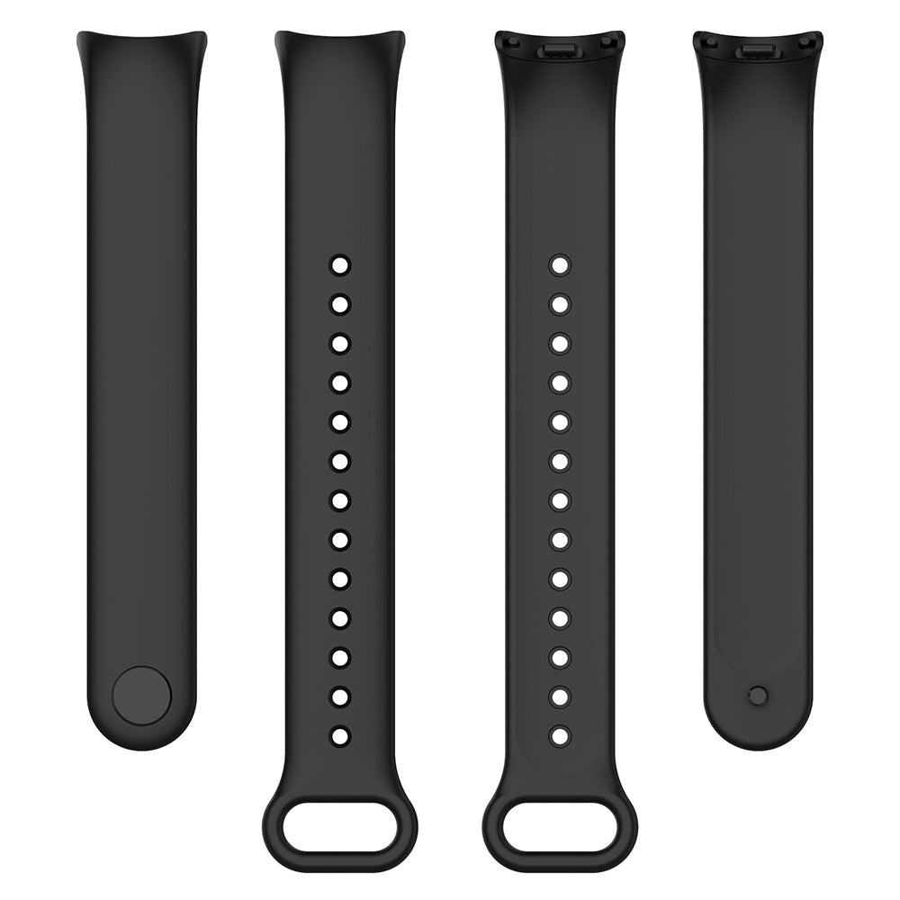 Curea smartwatch Techsuit Watchband (W014) compatibil cu Xiaomi Mi Band 8 / 8 NFC / 9 / 9 NFC / 10, Negru