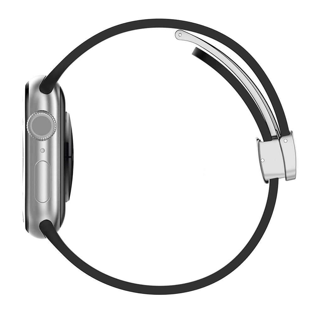 Curea smartwatch Techsuit Watchband (W011) compatibil cu Apple Watch 1/2/3/4/5/6/7/8/9/10/11/SE/SE 2/SE 3/Ultra/2/3 (42/44/45/46/49mm), Mov