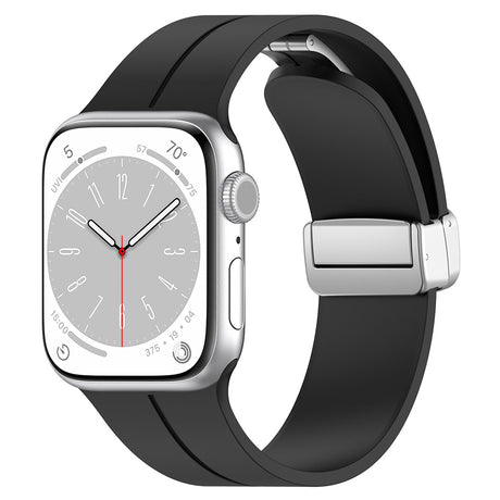 Curea smartwatch Techsuit Watchband (W011) compatibil cu Apple Watch 1/2/3/4/5/6/7/8/9/10/11/SE/SE 2/SE 3/Ultra/2/3 (42/44/45/46/49mm), Teal Green